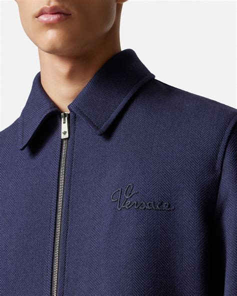 versace blouson herren|men's versace clothing.